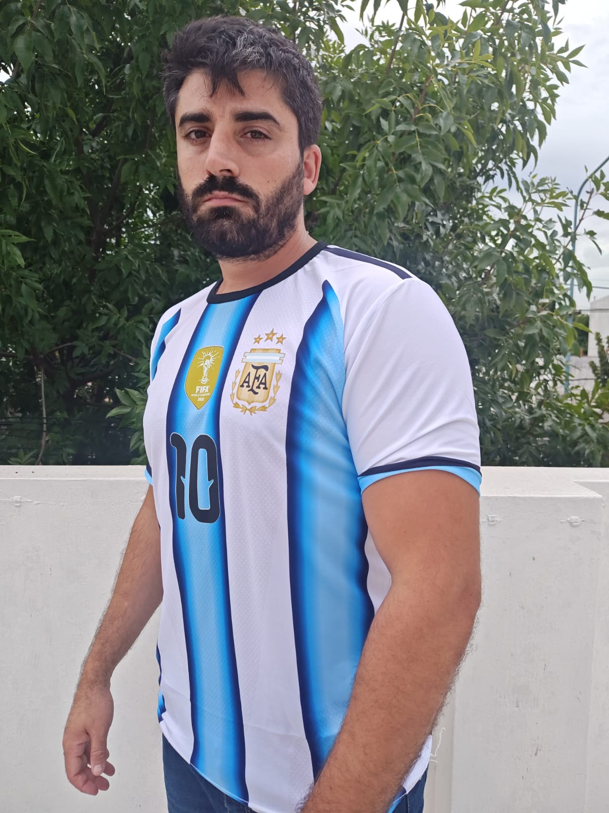 Camiseta argentina 10 messi